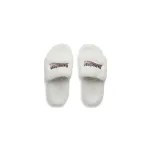 Balenciaga Furry Slide White CK 654261W2DO19906（QC needs at least 5 days or more）
