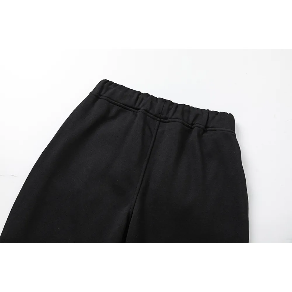 Trapstar Shooters Hoodie Sweatpant Tracksuit Black Orange CK 241206
