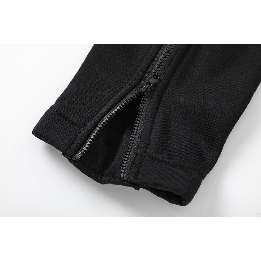 Trapstar Shooters Hoodie Sweatpant Tracksuit Black Orange CK 241206