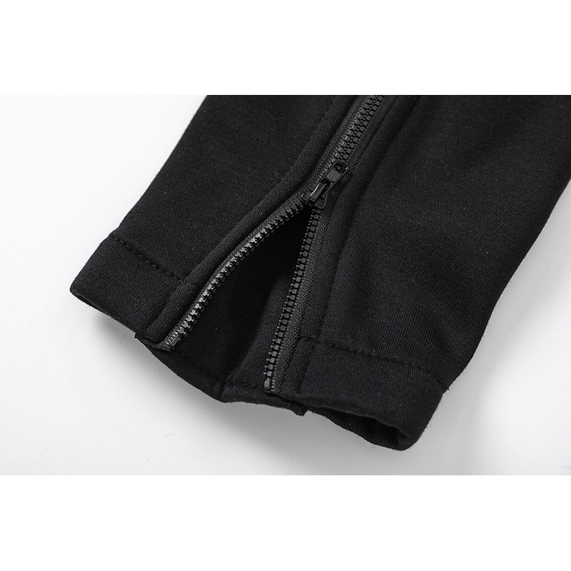 Trapstar Shooters Hoodie Sweatpant Tracksuit Black Orange CK 241206