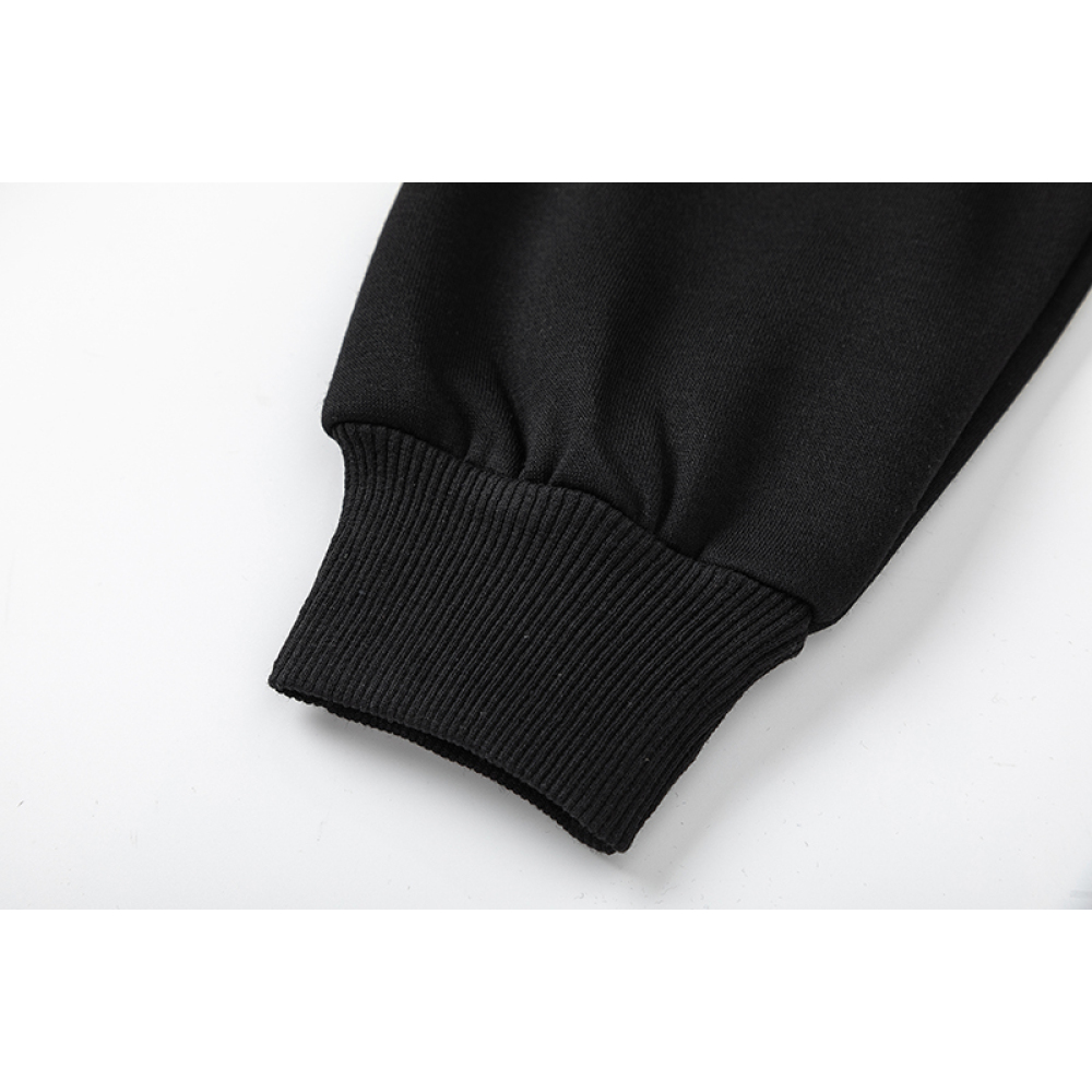 Trapstar Shooters Hoodie Sweatpant Tracksuit Black Orange CK 241206