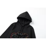 Trapstar Shooters Hoodie Sweatpant Tracksuit Black Orange CK 241206