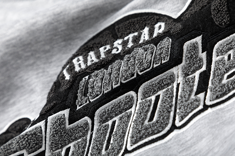 Trapstar Shooters Hoodie Sweatpant Tracksuit Grey/Black CK 241206