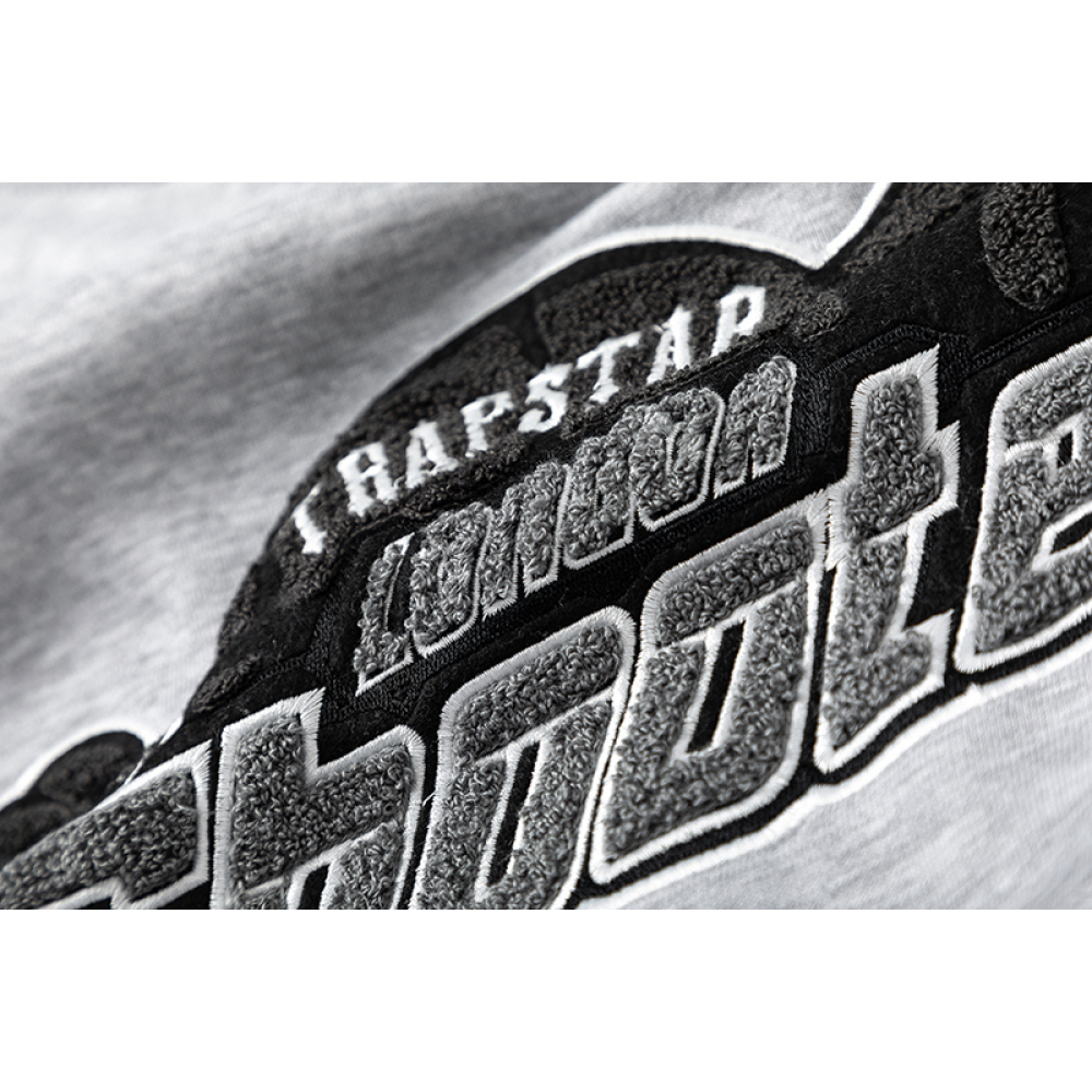 Trapstar Shooters Hoodie Sweatpant Tracksuit Grey/Black CK 241206