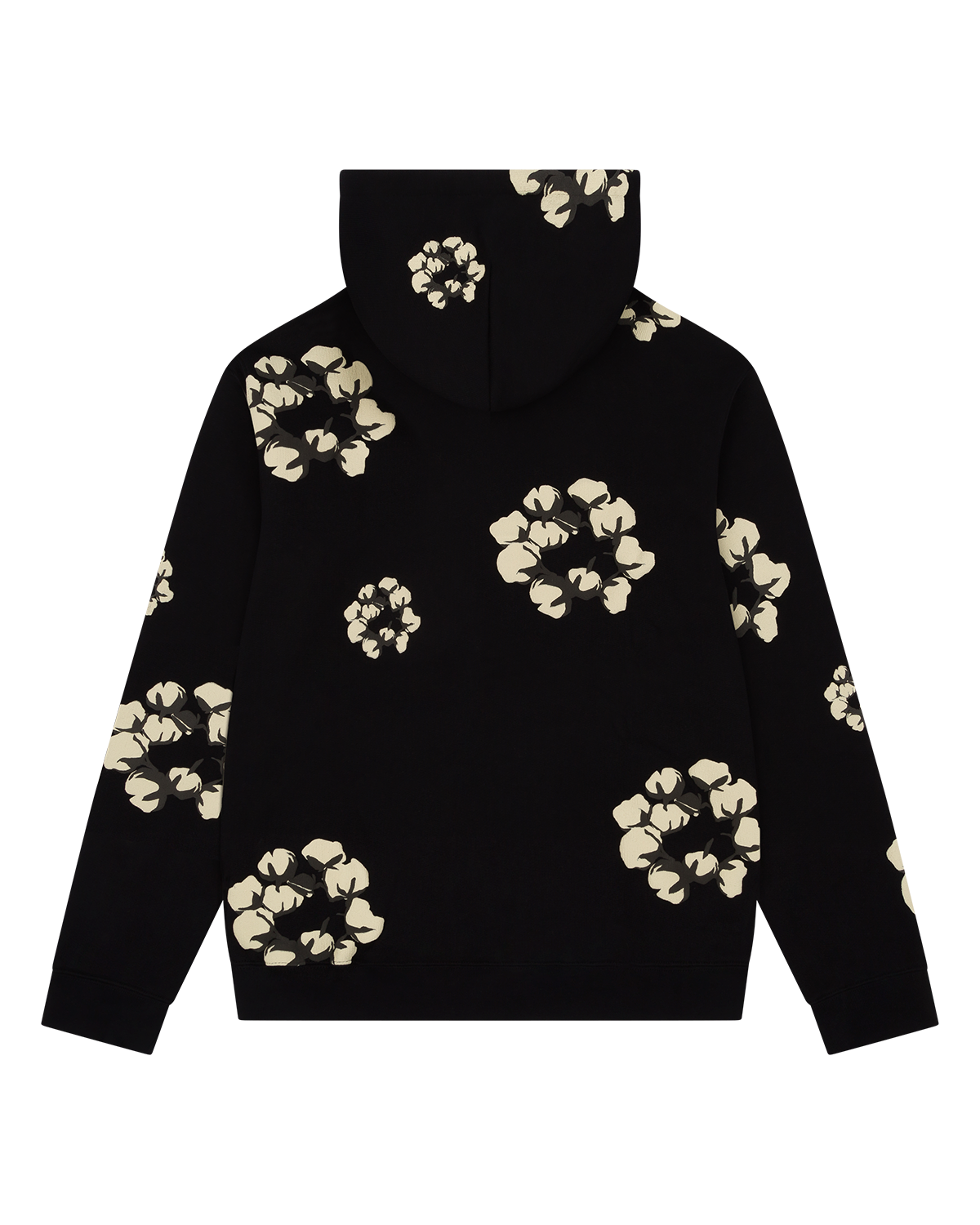 Denim Tears x CPFM Cactus Tears Wreath Hoodie Black YZ 241209