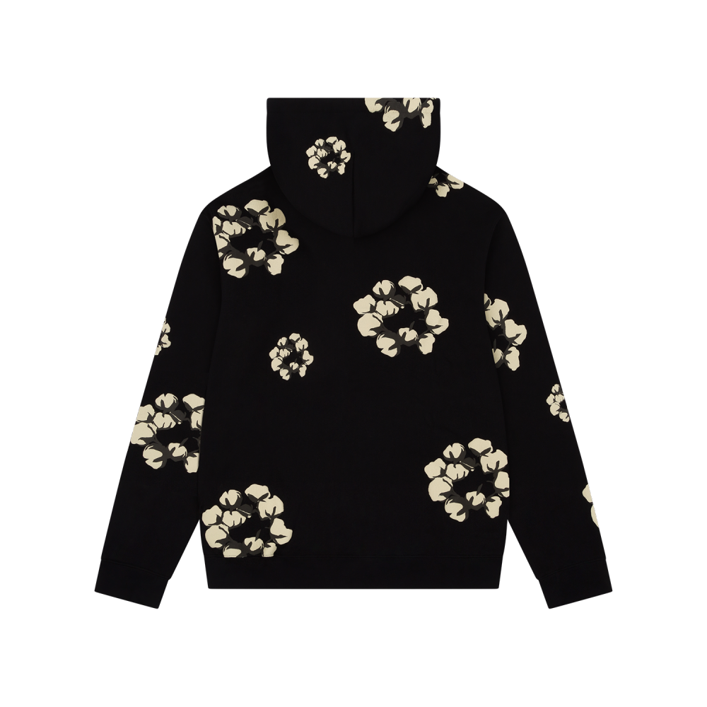 Denim Tears x CPFM Cactus Tears Wreath Hoodie Black YZ 241209
