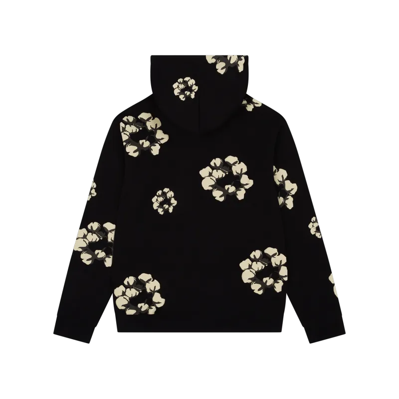 Denim Tears x CPFM Cactus Tears Wreath Hoodie Black YZ 241209