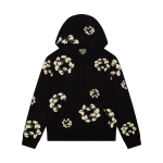 Denim Tears x CPFM Cactus Tears Wreath Hoodie Black YZ 241209