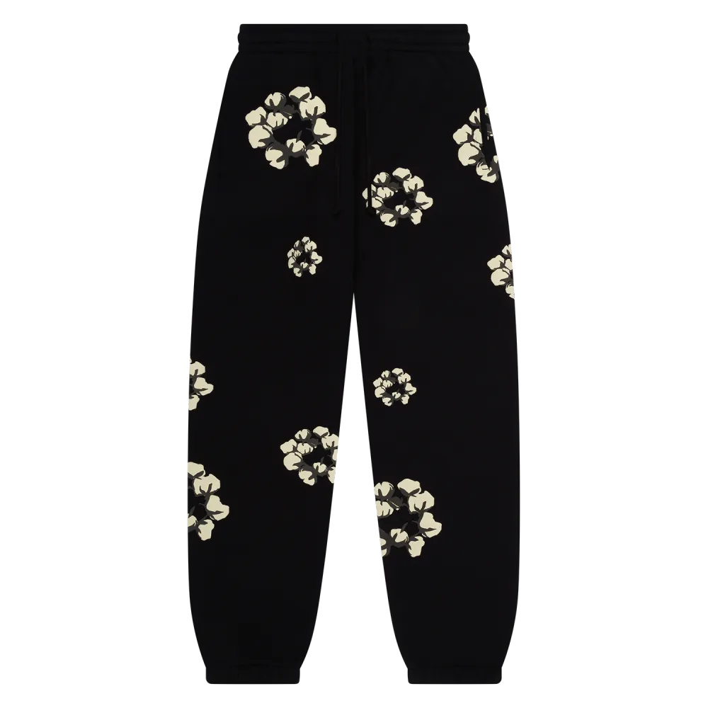 Denim Tears x CPFM Cactus Tears Wreath Sweatpant Black YZ 241209