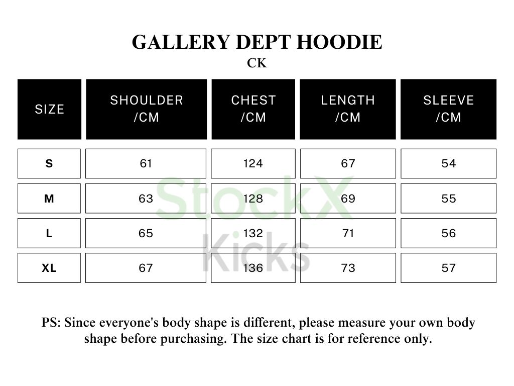 Gallery Dept Hoodies Off-white/ Dark Gray/ Black/ Gray/ Purple CK241209