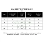 Gallery Dept Hoodies Off-white/ Dark Gray/ Black/ Gray/ Purple CK241209