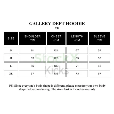 Gallery Dept Hoodies Off-white/ Dark Gray/ Black/ Gray/ Purple CK241209 02