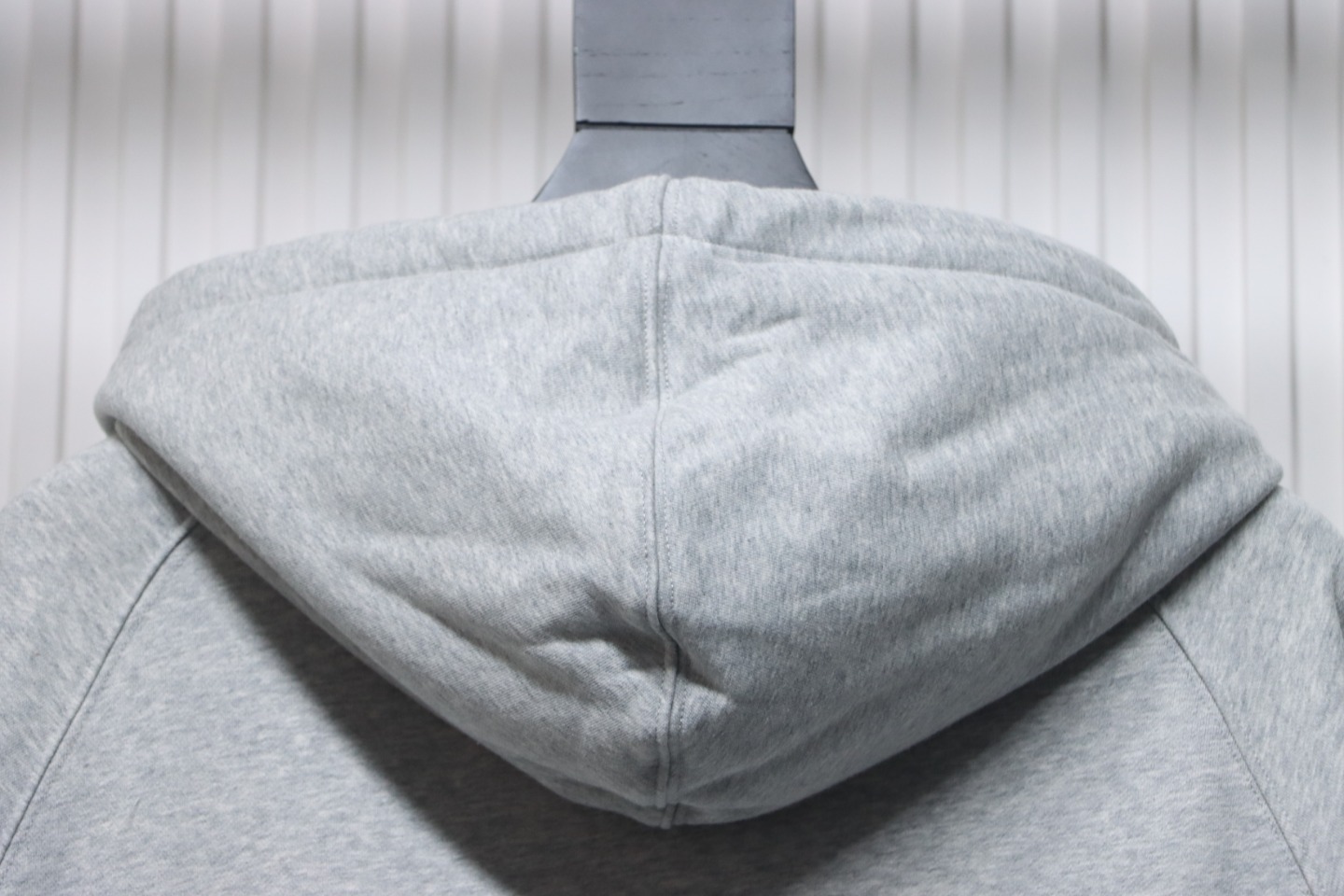 Burberry Letter Graphic Cotton Blend Zip Hoodie Pale Grey Melange CK WH34020204022