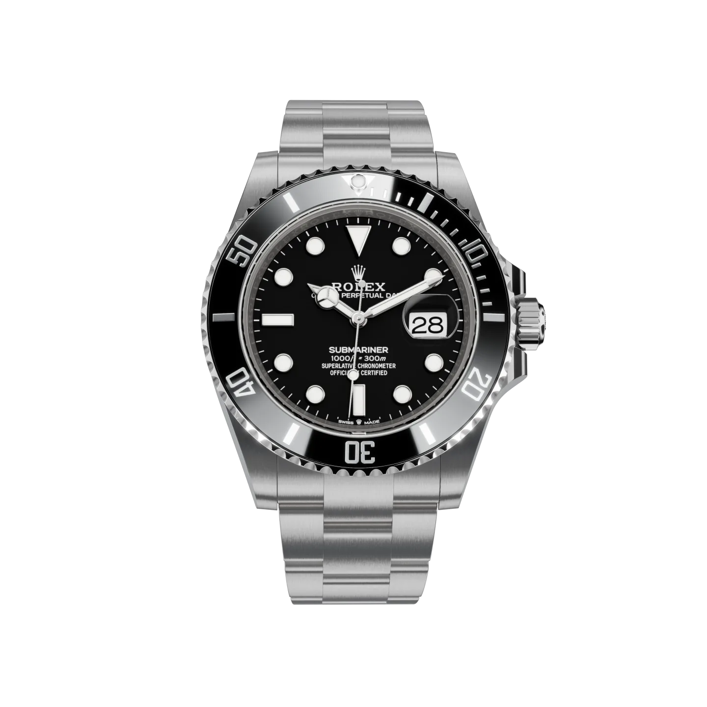 Rolex Submariner Date Oyster 41mm Oystersteel  Luxury Watch 126610LN