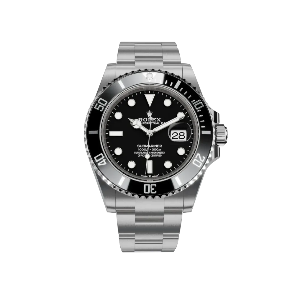 Rolex Submariner Date Oyster 41mm Oystersteel  Luxury Watch 126610LN