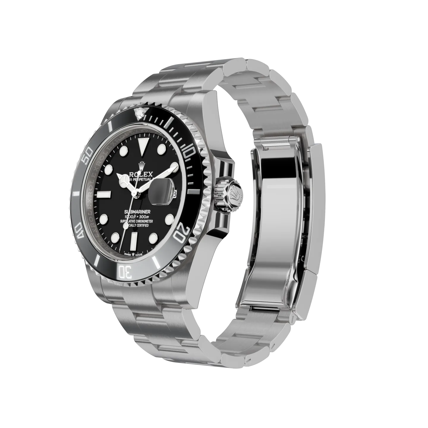 Rolex Submariner Date Oyster 41mm Oystersteel  Luxury Watch 126610LN