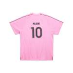 Balenciaga Miami Soccer T-Shirt Oversized Pink/Black