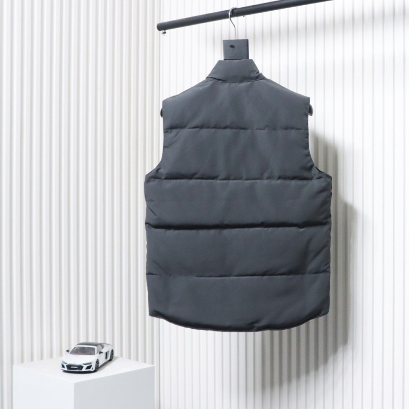 CANADA GOOSE Black Label Garson Quilted Shell Down Gilet Vest Grey CK 2402023014