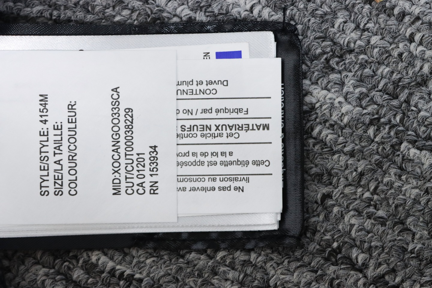 CANADA GOOSE Black Label Garson Quilted Shell Down Gilet Vest Grey CK 2402023014