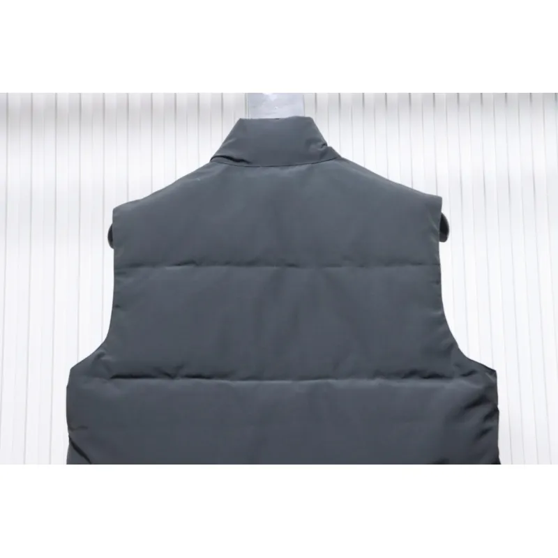 CANADA GOOSE Black Label Garson Quilted Shell Down Gilet Vest Grey CK 2402023014