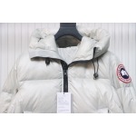 CANADA GOOSE Crofton Quilted Recycled-Nylon Ripstop Down Jacket White