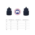 CANADA GOOSE Down Vest Blue CK 2402023014