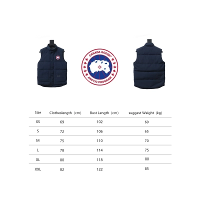 CANADA GOOSE Down Vest Blue CK 2402023014 02