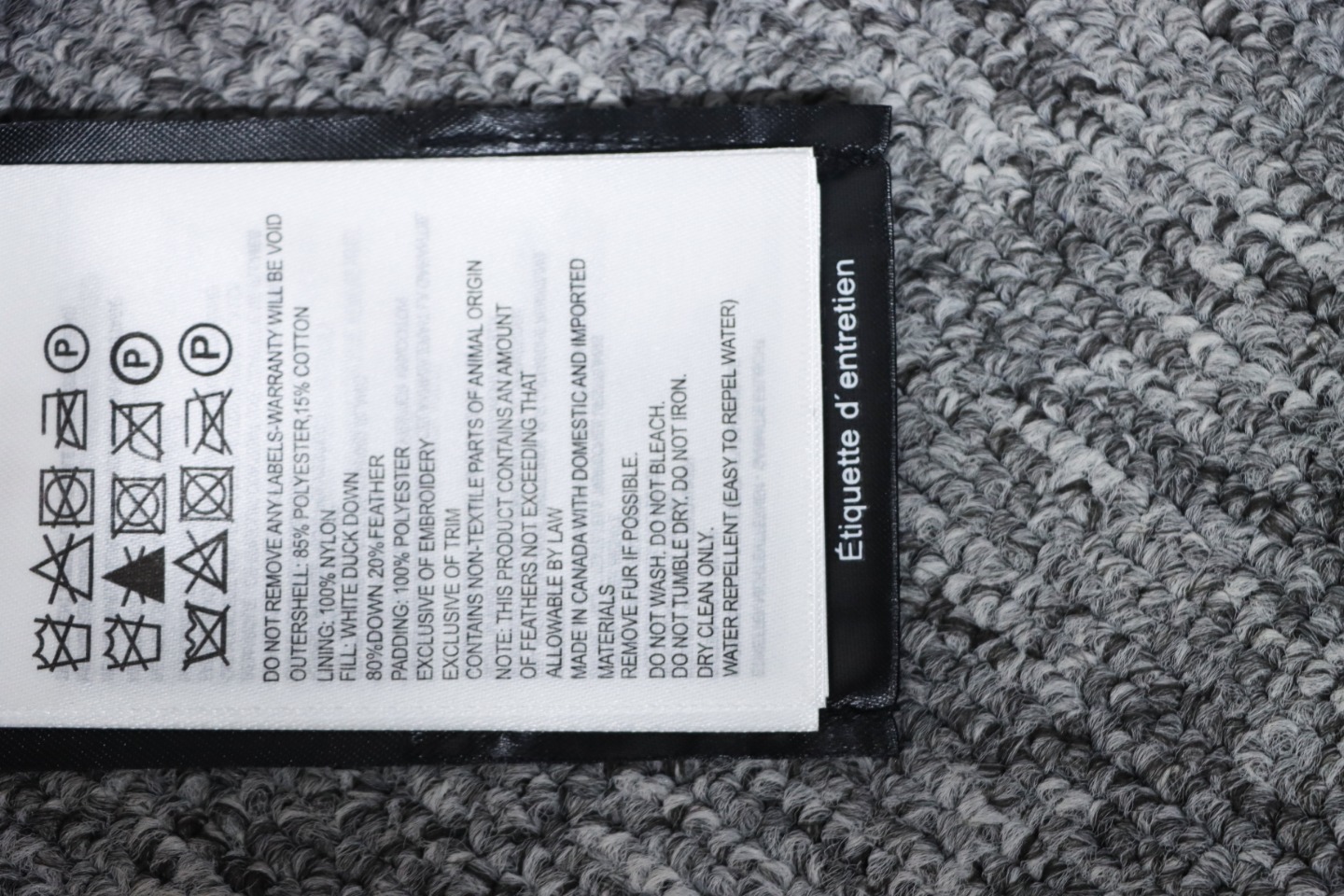 CANADA GOOSE Down Vest Blue CK 2402023014