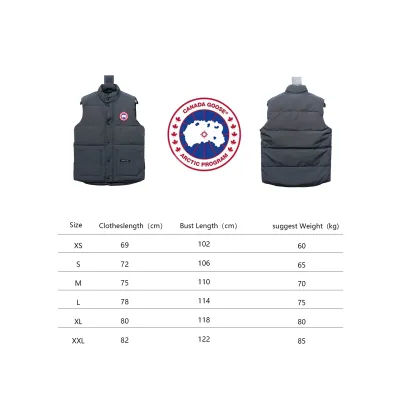 CANADA GOOSE Down Vest Grey CK 2402023014 02