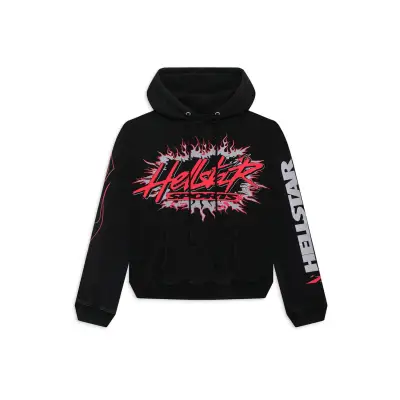 Hellstar Future Flame Hoodie Black CK24121902 01