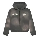 Hellstar Sports Zip-Up Hoodie Grey CK24121901