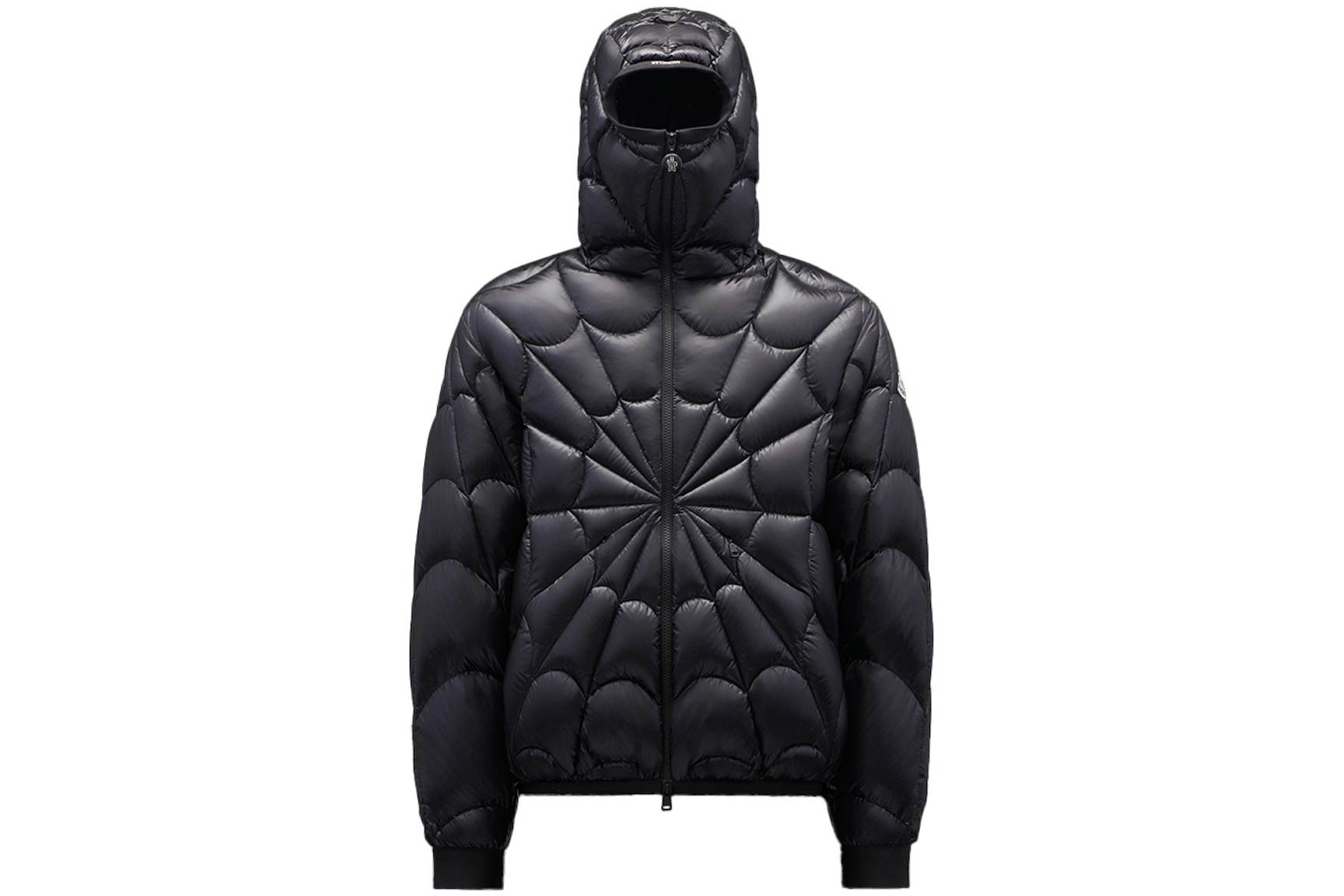Moncler Black Violier Spider Web Quilted Down Jacket CK241218