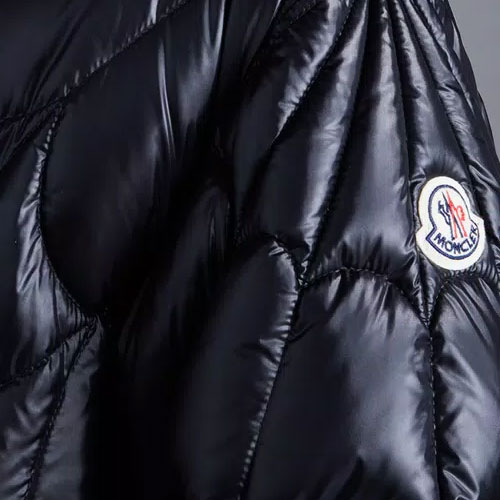 Moncler Black Violier Spider Web Quilted Down Jacket CK241218