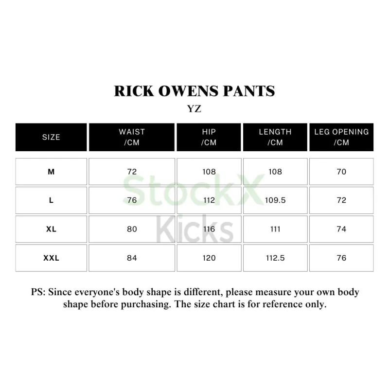 Rick Owens Drkshdw Black Jumbo Belas Denim Cargo Pants YZ 24121901