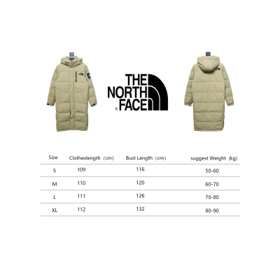 The North Face Long Down Jacket Beige CK 3602023026 02