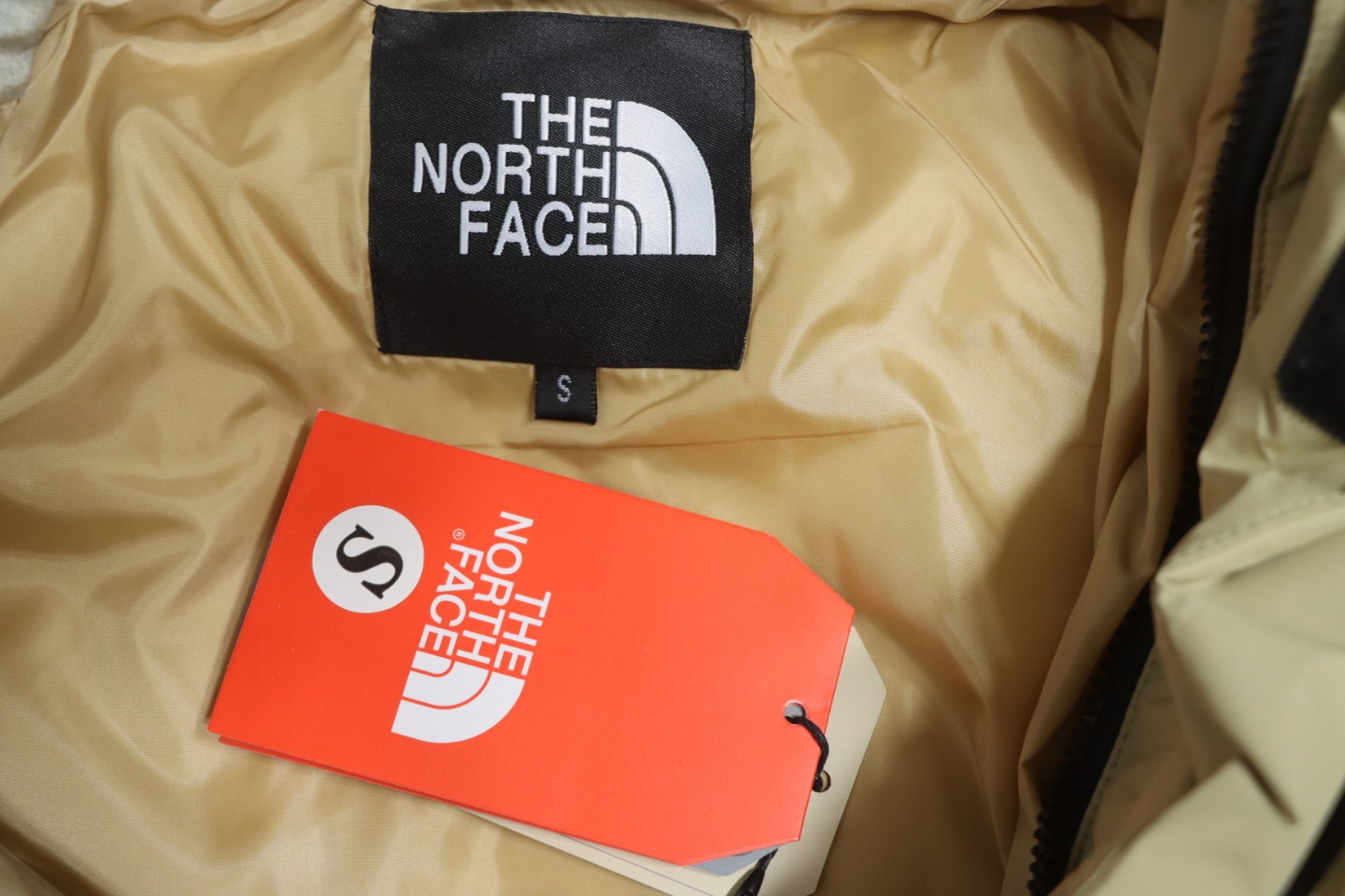 The North Face Long Down Jacket Beige CK 3602023026