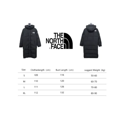 The North Face Long Down Jacket Black CK 3602023026 02