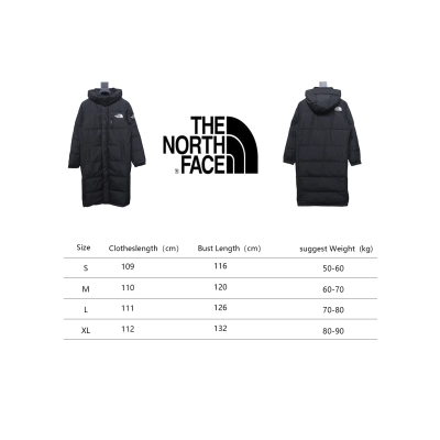 The North Face Long Down Jacket Black CK 3602023026 02