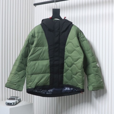 The North Face Nuptse 700 Puffer Down Jacket Green and Black CK 5102024040 01