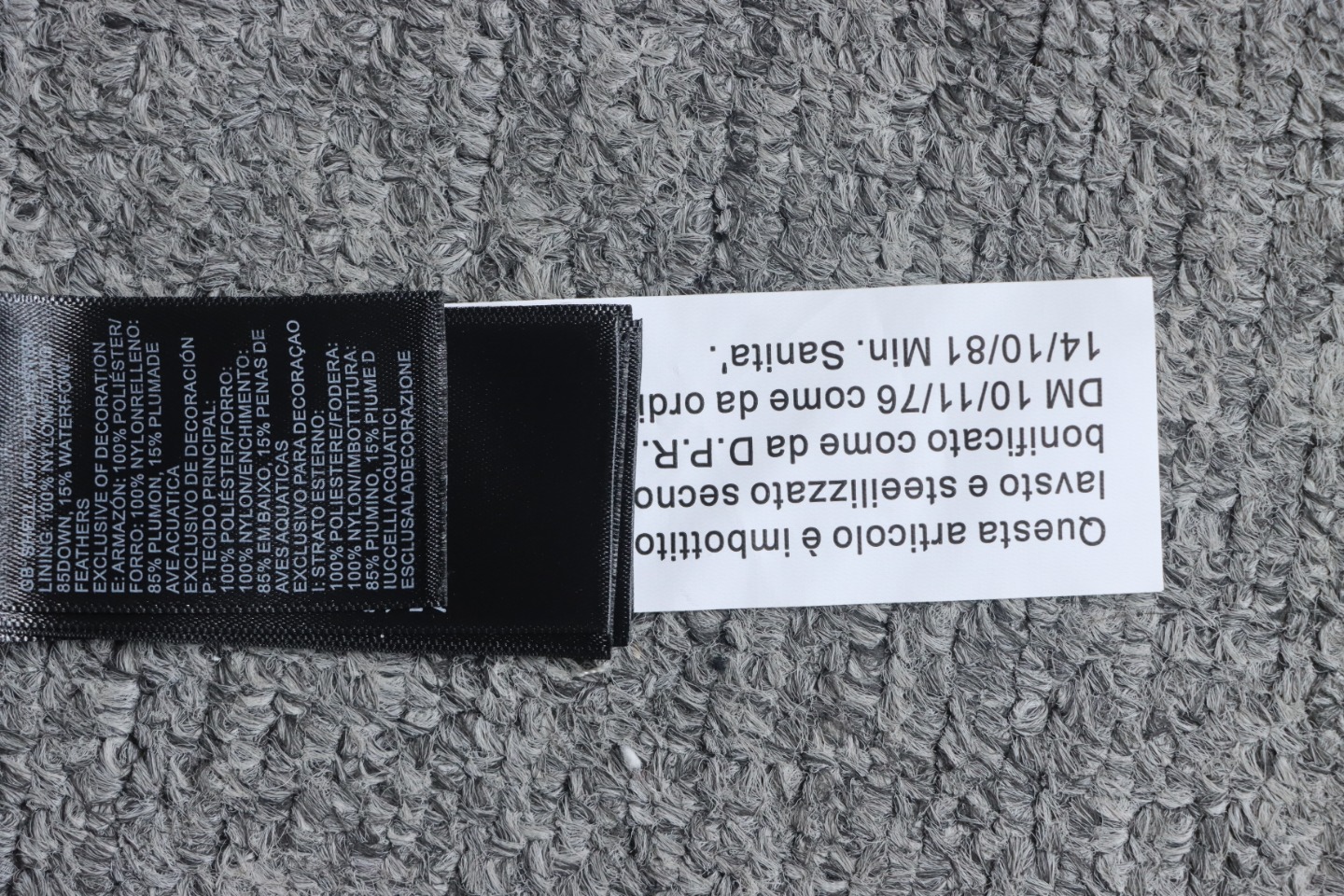 The North Face x Dover Street Market 1992 Nuptse Down Jacket Black CK 4202023032