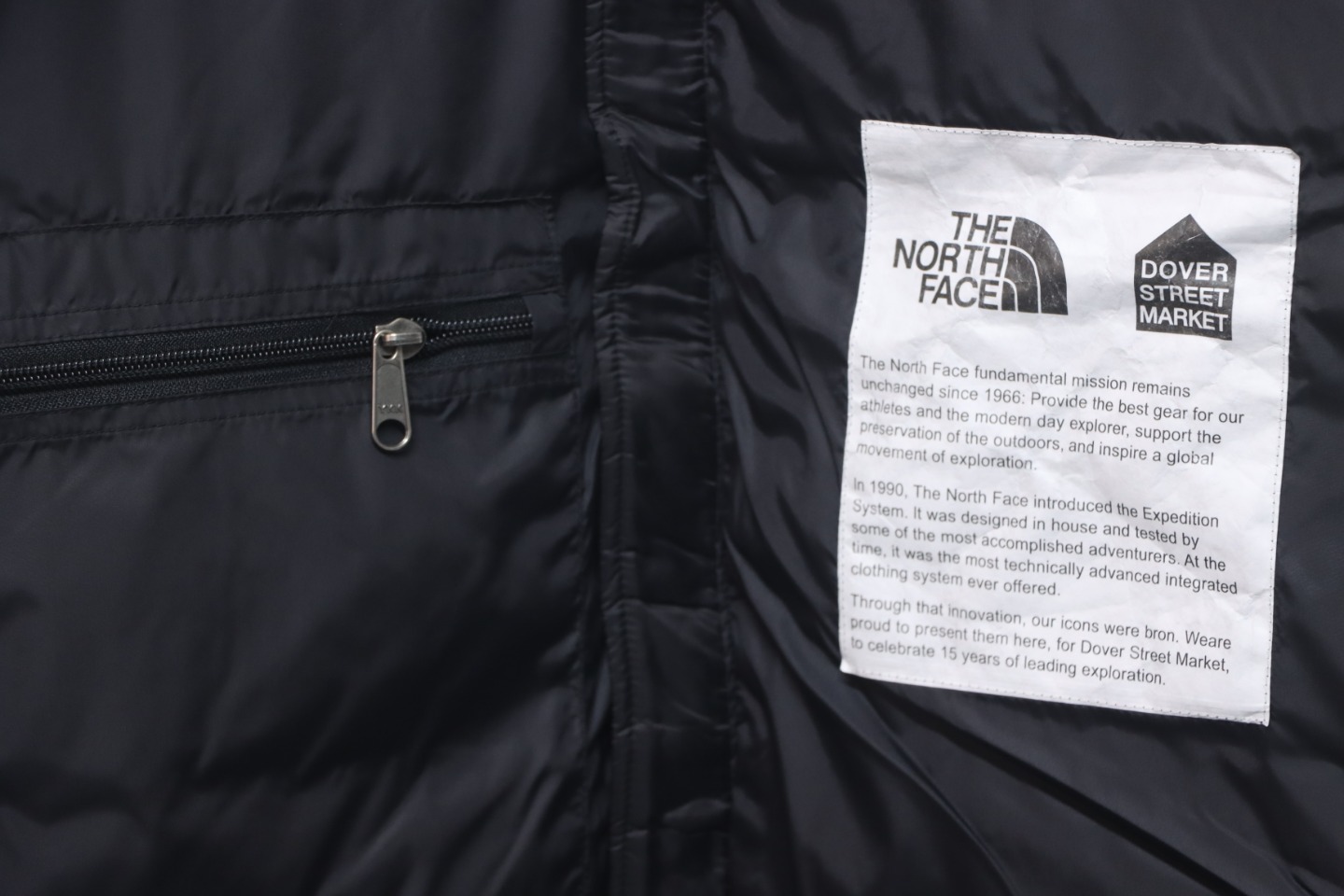 The North Face x Dover Street Market 1992 Nuptse Down Jacket Black CK 4202023032