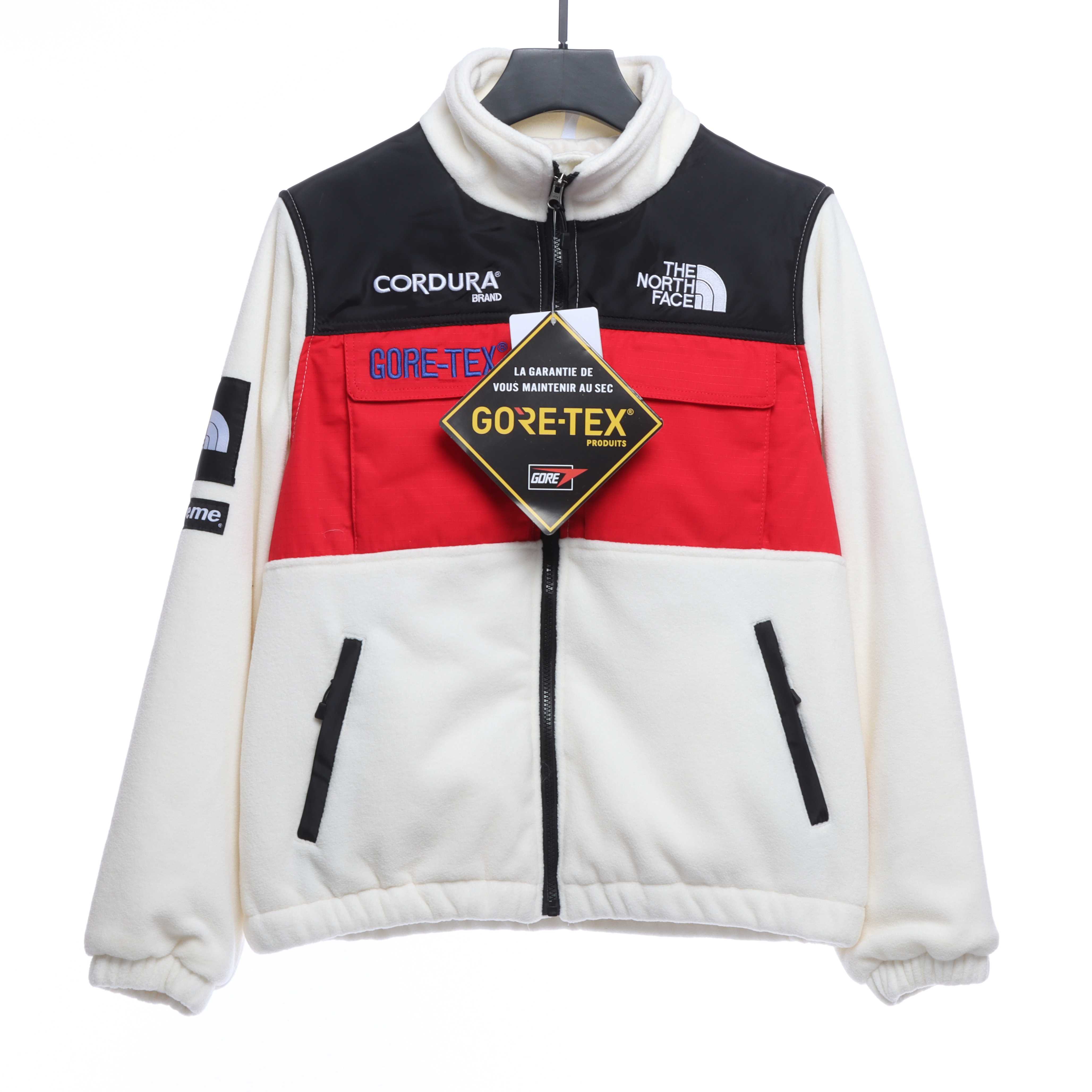 The North Face x Supreme  Expedition Fleece (FW18) Jacket White CK 280698370