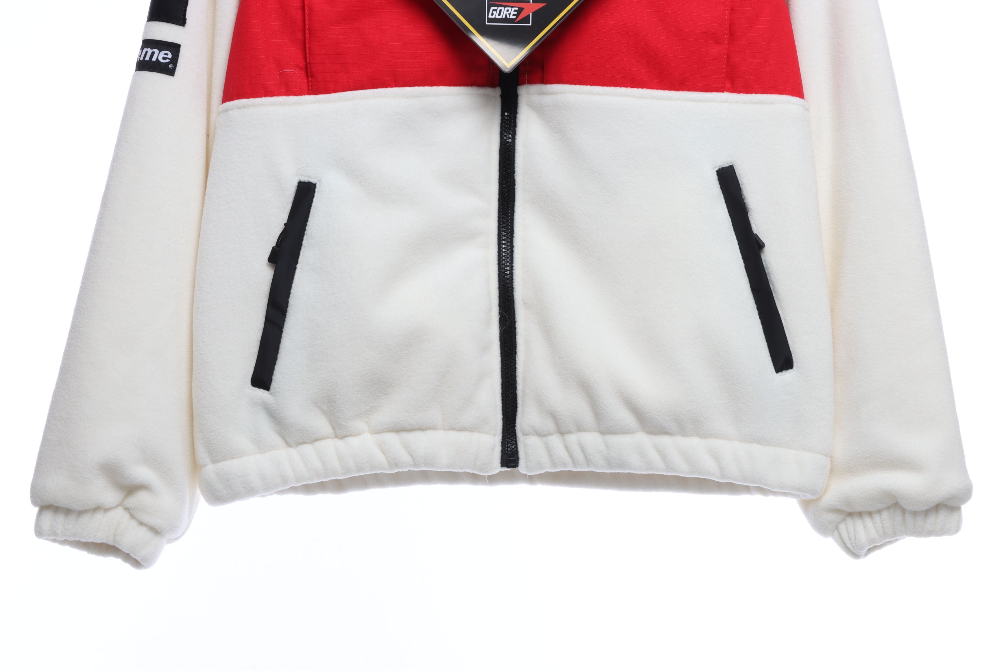 The North Face x Supreme  Expedition Fleece (FW18) Jacket White CK 280698370