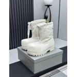 Balenciaga Alaska Low Boot In White Nylon PB 241220