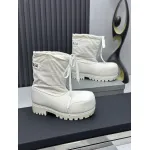 Balenciaga Alaska Low Boot In White Nylon PB 241220