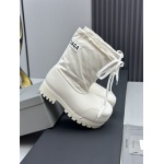 Balenciaga Alaska Low Boot In White Nylon PB 241220