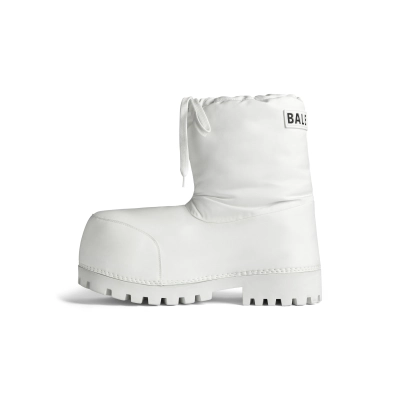 Balenciaga Alaska Low Boot In White Nylon PB 241220 01
