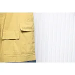 Balenciaga Patch Cotton Wide Cargo Pants Beige Blue CK 3102024020