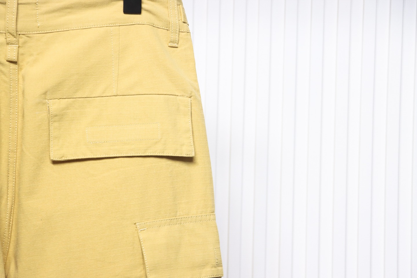 Balenciaga Patch Cotton Wide Cargo Pants Beige Blue CK 3102024020