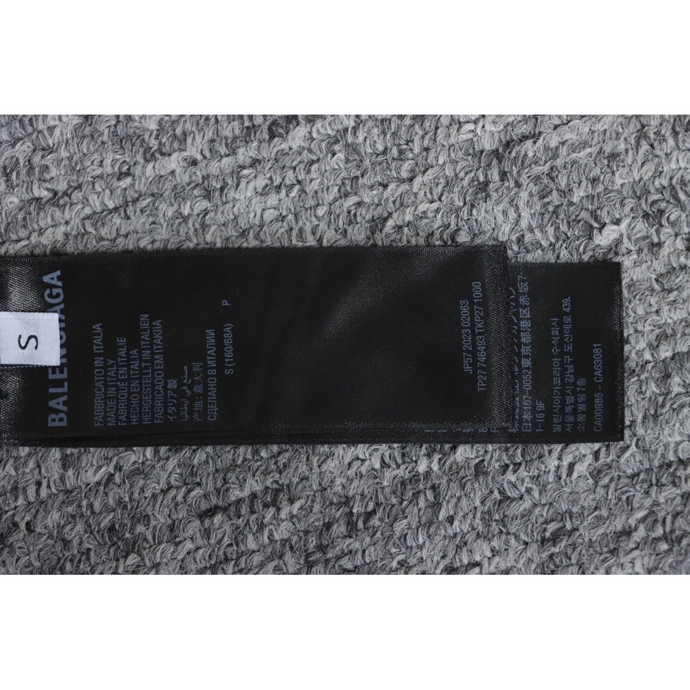 Balenciaga Removable Cargo Pants Black CK WH3902024027